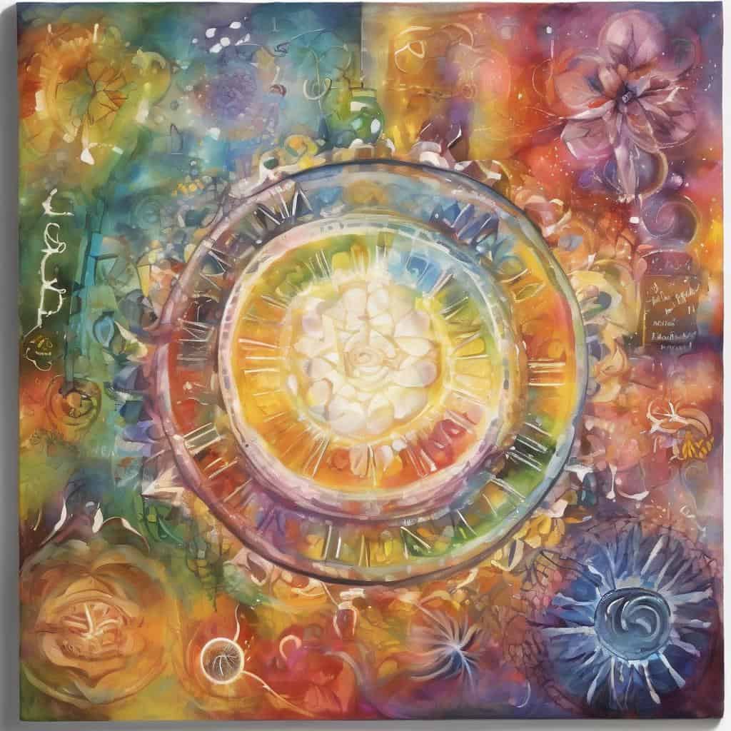 Χρόνος, γνώση και επιτυχία μέσα από μεταβλητές και χρώματα σε καλειδοσκοπικό πίνακα.